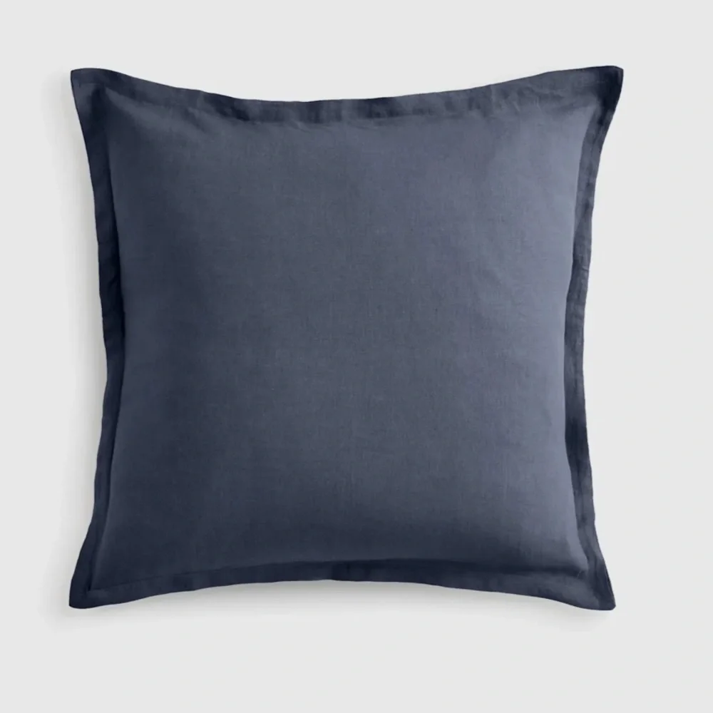 NWOT Quince European Linen Euro Sham (Nightfall)